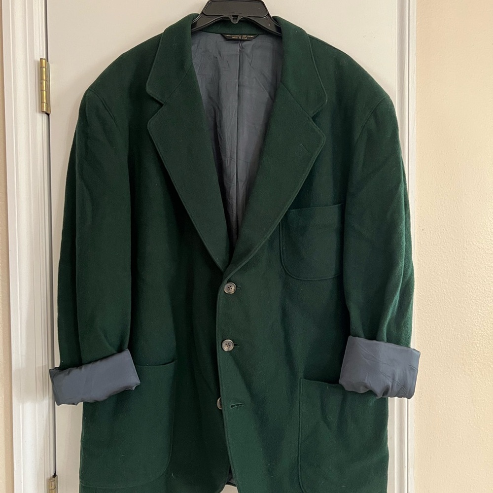 Vintage Banana Republic Green Blazer